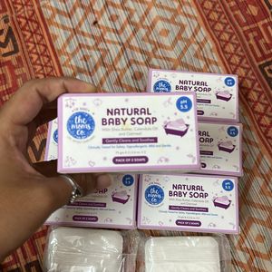 Natural Baby Soap Pack 6 Each