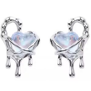 Korean Heart Earrings