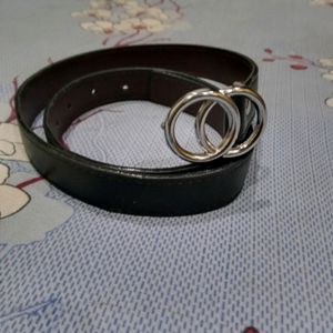 Black Rings Belt For Women
