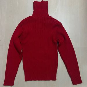 Red Woolen Sweater