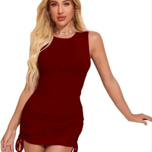 Red Bodycone Dress Party Wear