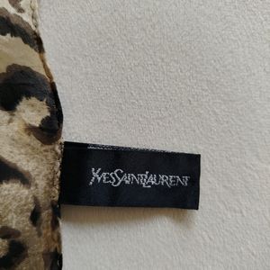 Yves Saint Laurent Silk Scarf