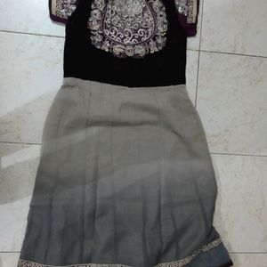 Festive Gown With Dupatta