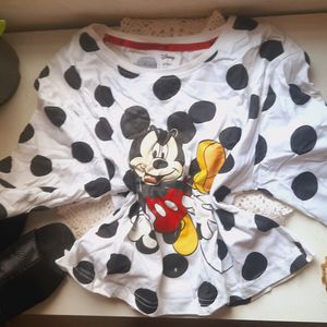 Crop Top | Disney | Casual | PJ Wear |