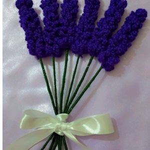 Set Of 4 Crochet Lavenders With Surprise Freebie