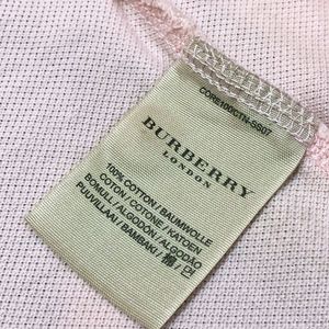 Burberry Lite pink polo t-shirt unisex.