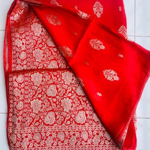 Mashru Banarasi Silk Saree