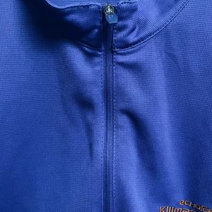 ECHOROBA | Kilimanjaro quarter zip | Navy Blue