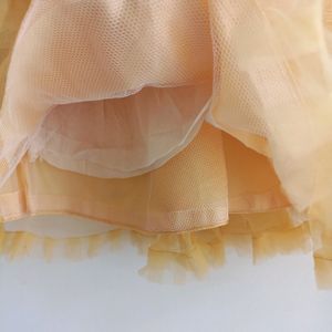 Light Golden Baby Frock