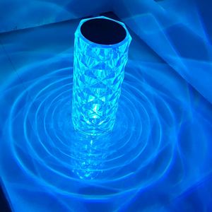 CRYSTAL TOUCH LAMP with REMOTE