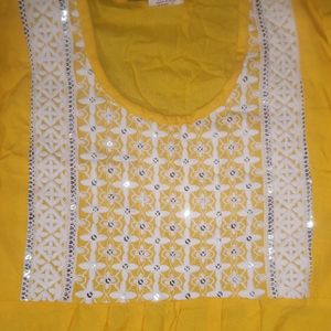 Chikankari Style Anarkali