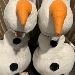 Combo Of Imported Soft Toy Olaf By Disney