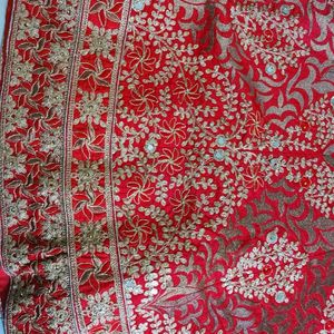 Red Bridal Lehenga