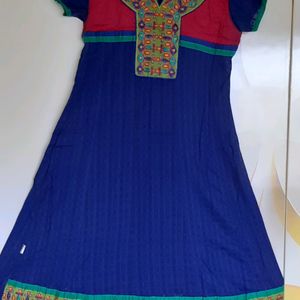 3 Cotton Kurtis+ Free New Earrings Set