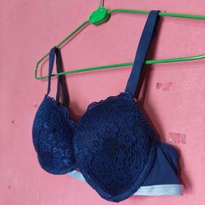 Variance Navy Blue Bra