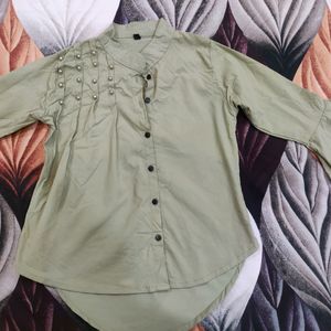 green designer shirt