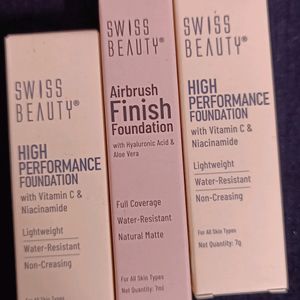 (Combo) Swiss Beauty Foundations