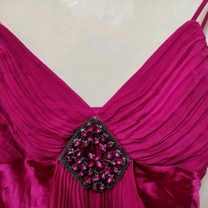 Imported Dark Pink Mini Dress