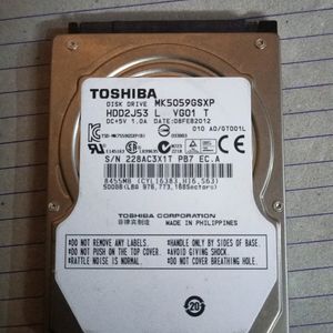 Toshiba 500gb Hdd