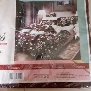 Double Bed Sheet With Pillow Cases