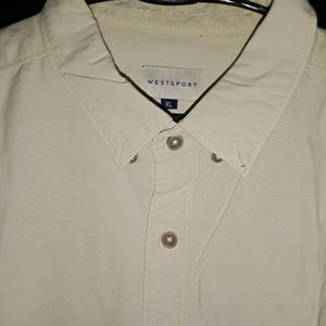 CREAM FORMAL SHIRT FOR MEN