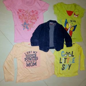 T Shirt For 2 Year Girl Baby Clothing