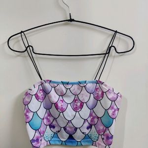 Urbanic Mermaid Crop Bralette Top