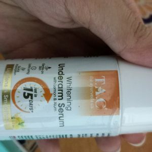 TAC The Ayurveda Co Whitening Underarm Serum