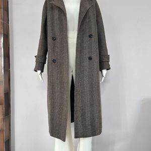 Knitted Long Overcoat