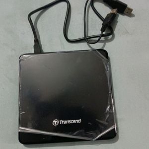 TRANSCEND SLIM PORTABLE CD/DVD Writer 8XDVDS