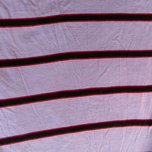 Max  Purple Striped Tshirt