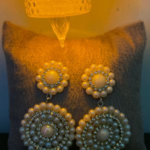 Handmade Pearl Earrings