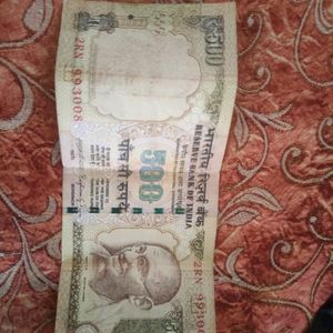 Old 500 note