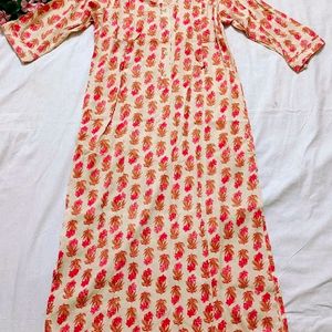 Kurti With Feeding Zip