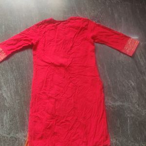 Like New Pink Ethnic Wear Kurta