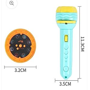 Kids projection flashlight