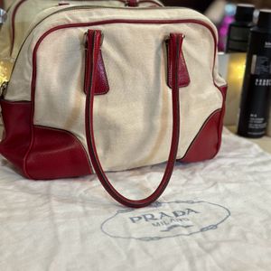 Authentic Prada Bowler Bag