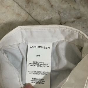 Ven Heusen 1 Shirt 2waistcoat