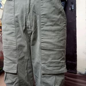 Army Green Cargo Pant