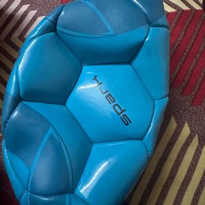 Blue Unused And New Football Size 5 Model Spark