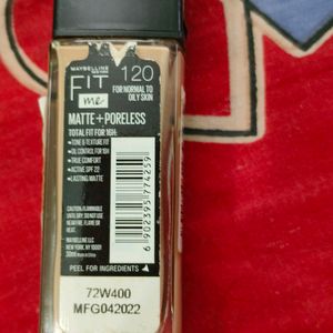 Maybelline Fit Me Foundation.