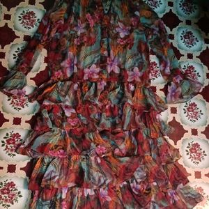 Fancy One Piece Gown Xl Size Length 44 Inches