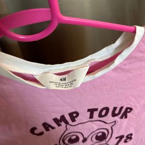 Combo Of 2 H&M T-shirt For Girls