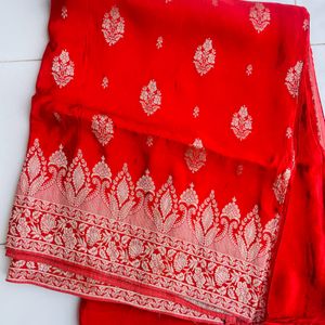 Mashru Banarasi Silk Saree