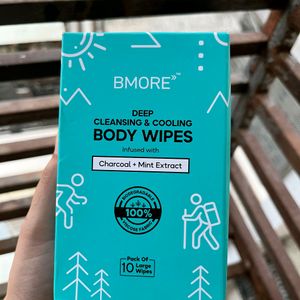 BMore Biodegradable Face and Body Wet Wipes