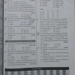 33 Years NTA NEET TOPICWISE CHEMISTRY MCQ BOOK