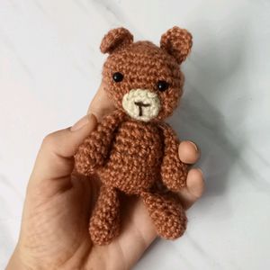 Brown Crochet Teddy