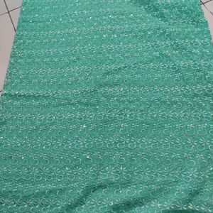 Georgette Chikankari Unstitched Fabric