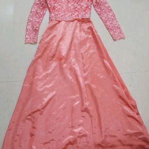 Stiched Gown Net