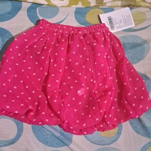 Baby Girl Polka Dot Skirt